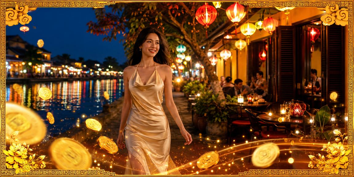 Người chơi tại Hội An thưởng thức cà phê và trải nghiệm casino trực tuyến
